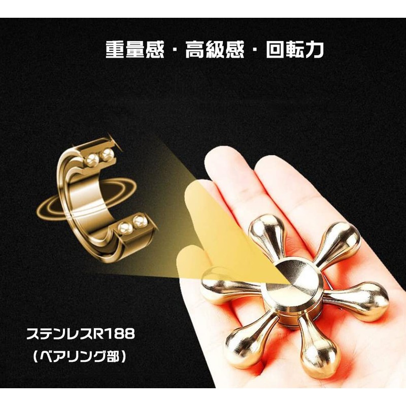 HY-MS Hand Spinner Hand Spinner Finger Spinner Ultra Durable High