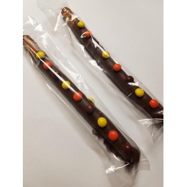 Chocolate Covered Pretzel Rods Chocolate 16 Rods