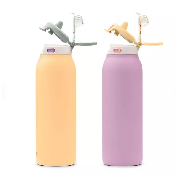 Ello Pop & Fill 32oz. 2-Pack Stainless Steel Water Bottle
