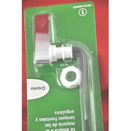 Fluidmaster NEW FluidMaster 681 CHROME Universal Sure-Fit Toilet Flush Lever Handle 681135
