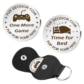 Easter Basket Stuffers Funny Decision Coin Double Side Gamer Gifts for Men Gifts for Women Funny Gifts for Friend Coworker Sister Brother Couple Retirement Gifts Christmas Gifts for Women Men