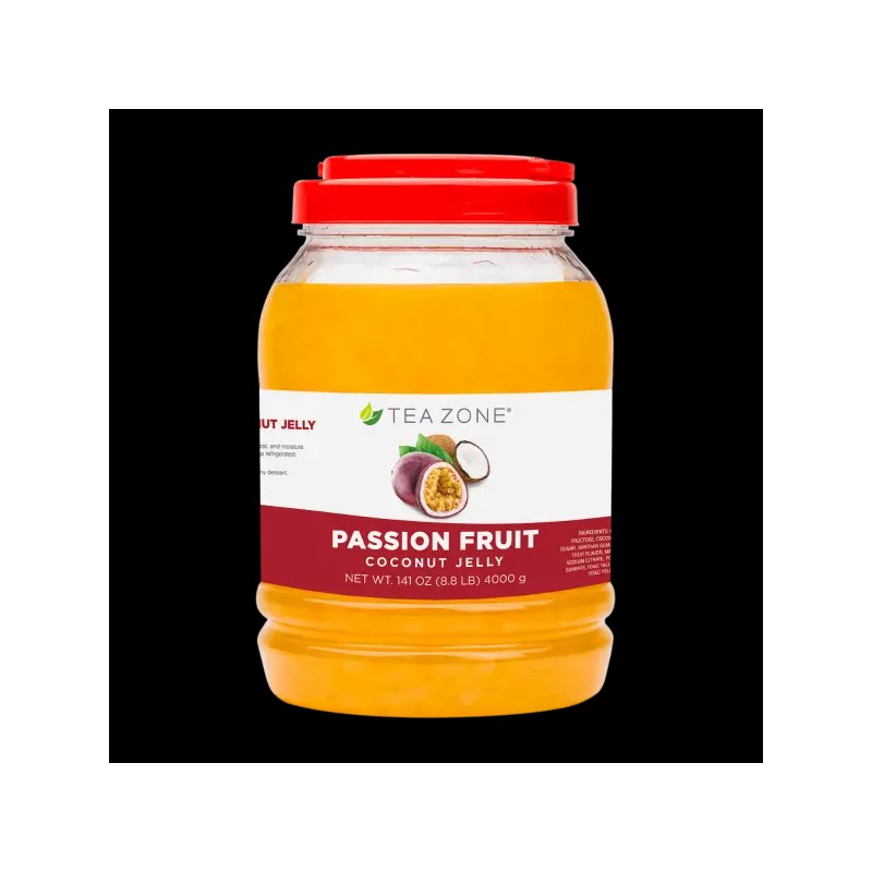 Tea Zone Passion Fruit Coconut Jelly(B2007, 8.8 lbs)for Milk Tea