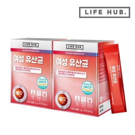 여성 유산균 2세트 (2g x 60포) Women's Probiotics Set (2g x 60 Pouches)