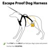 Huntboo Escape Proof Harness, No Slip Dog Harness Escape Proof,