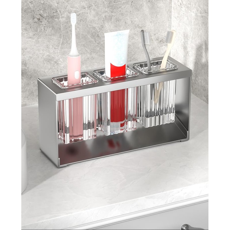 Hosoncovy Countertop Cutlery Drying Holder Cutlery Drainer Tableware Holder Box