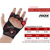 RDX Weight Lifting Gloves Grips, Workout Gym Fitness, Ventilated Anti-Slip