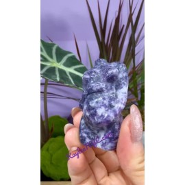 Wholesale lot 7 PCs Natural Mix Crystal Pregnant Goddess Healing Energy