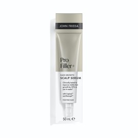 John Frieda PROfiller+ Hair Growth Scalp Serum 50ml. Fine Hair Serum for Fuller-Looking Care and Thickening Support