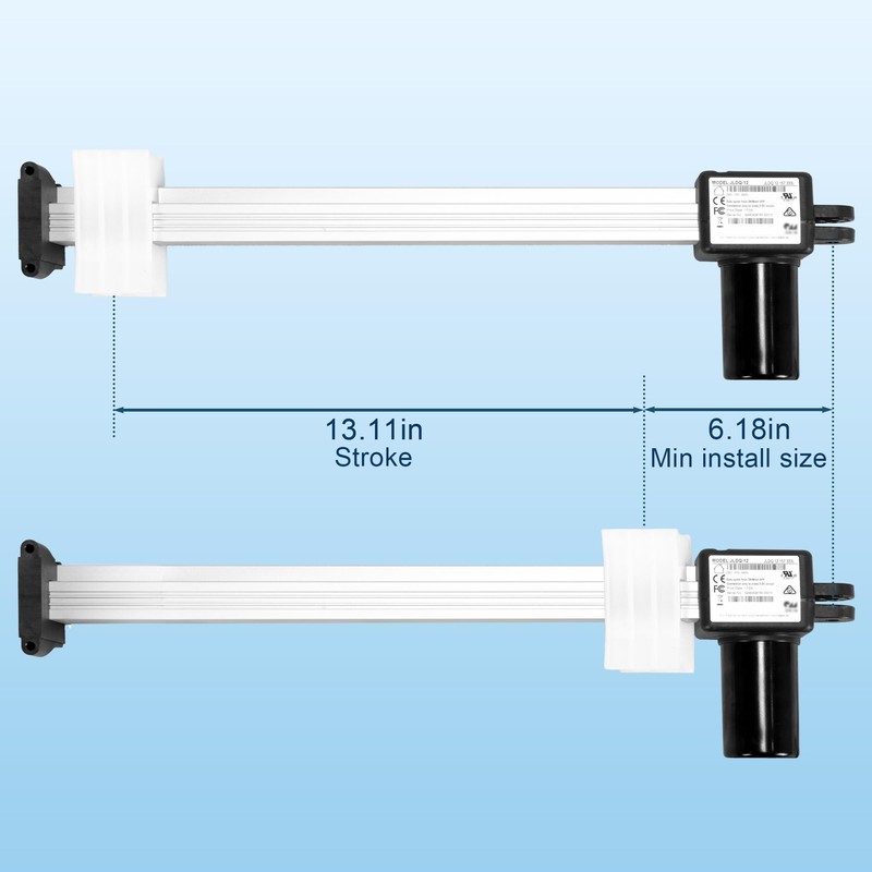 Fromann JLDQ-12 Part JLDQ.12.157.333L Motor Actuator for Recliner Sofa Lift