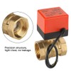 DC 24 VBrass Motorised Ball Valve 2 3 Way Electric