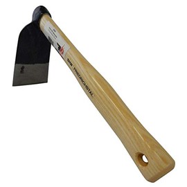 SHW-FIRE Garden tool set: flower bed and heart hoe - hand-forged steel, wooden handle - for optimal results in the garden