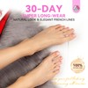 SAVILAND 216-Piece French Set with Tips for Artificial Toenails (Pink,