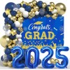 2025 Graduation Decorations Set, Congrats Grad Banner Class of 2025