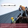 12 in Inside Classic Ribbed Profile Foam Closure Strip for
