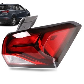 Lathsy Halogen Type Tail Light Outer Compatible with 2022 2023 2024 Chevy Equinox Right Passenger Side Taillight With Side Light Replace 85132582