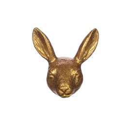 MAISONICA Gold Rabbit Hare Drawer Draw Knob Handle Metal Upcycling