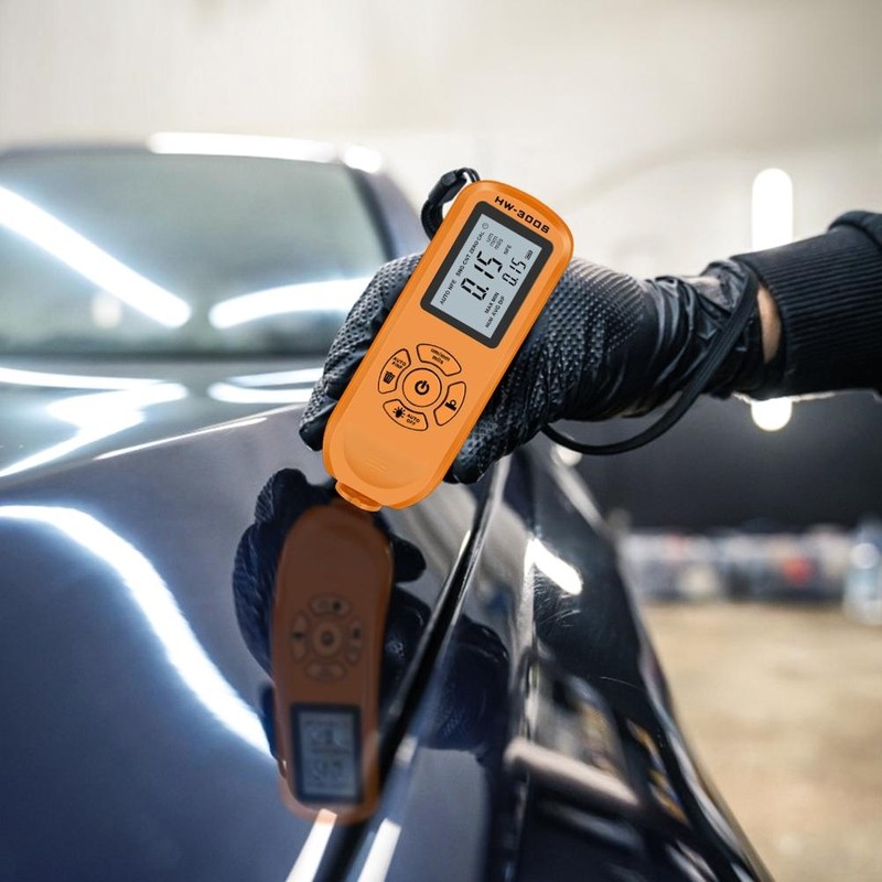 HW 300S Car Paint Film Thickness Gauge with Backlight Large