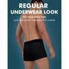 AIRCUTE Urine Incontinence Underwear for Men Washable Leak Proof Absorbency