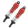Alomejor Shock Absorber Struts Damper Metal RC Replacement Parts for
