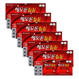 Chong Kun Dang Health Hemoron Iron Heme Iron Iron Supplement 500mg Pregnant Women Children Baby Infants 120 Capsules 6 / 종근당건강 헤모론 철분 헴철 철분제 500mg 임산부 어린이 아기 유아 120캡슐 6개