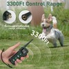 DOGLinsen Dog Training Shock Collar with Remote 3300ft Range -