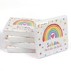 HEKU 100 napkins, 3-ply, 33 x 33 cm, rainbow, absorbent