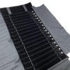 Portable Jewelry Roll Untangled Secure Necklace Travel Storage Bag Displays