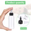 Baderke 48 Pack 2 oz Round Bottles with Twist Caps
