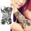 SG008 Buddha Bodhisattva Hannya Reaper Koi Tattoo Stickers Set -