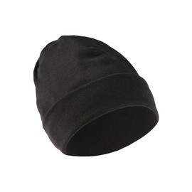 Engel Natur, Merino Hat for Men and Women, 70% Wool (kbT), 30% Silk, black