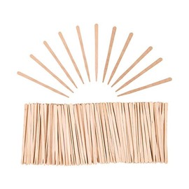 Hedume 2000 Pieces Wax Sticks, Wood Spatulas Applicator Craft Sticks, Small Wax Spatulas Hair Removal Eyebrow and Body