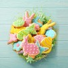 Easter Cookie Cutter Set, 6 Pieces Stainless Steel Cookie Cutter