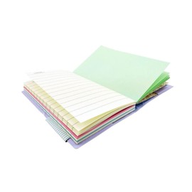 TEHAUX Pu Leather Notebook with 75 * 125mm Yellow Notebook for Girls Craftsmanship Memo Pad with Pages for Finance Diary