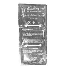 Underworks USA Vulvar Varicosity Support Leggings for Women with Hot & Cold Therapy Gel Pad Included, Black 2Xlarge