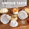2 pcs Cheese Mold with a Follower Piston and Cheesecloth