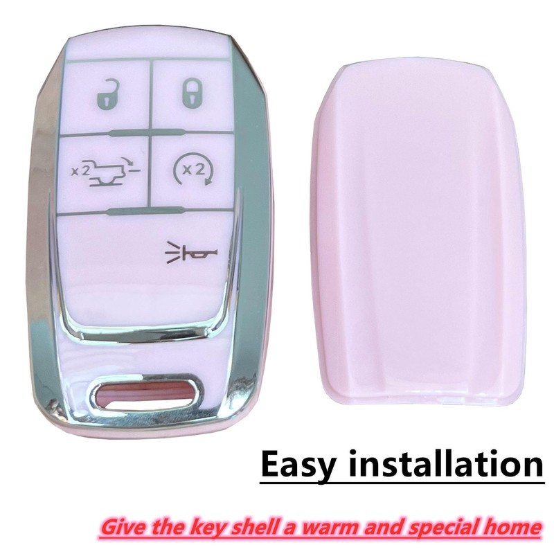 EJOAOJE Key Protective Shell for RAM Key Fob Cover with