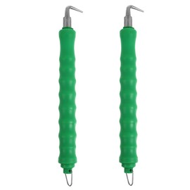 DOITOOL 2PCS Automatic Rebar Tie Wire Twister Tool Pull Tie Wire Twister for Wires and Rebar Ties Twister Tool,Concrete Metal Wire Twisting Fence Tool (Green)