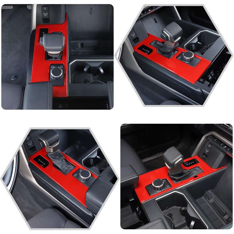 HAPPYHORSE Central Control Gear Shift Panel Trim Cover Compatible with