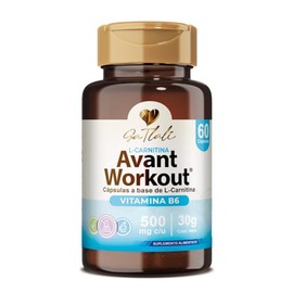 Ga Tlali L-Carnitina Vitamina B6 Avant Workout  Sin Ingredientes Artificiales  60 Cpsulas  Sin Colorantes  Sin saborizantes                           