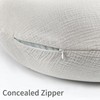 SWESEN Nursing Pillow Cover, Soft Removable Cover for Breastfeeding Pillows,