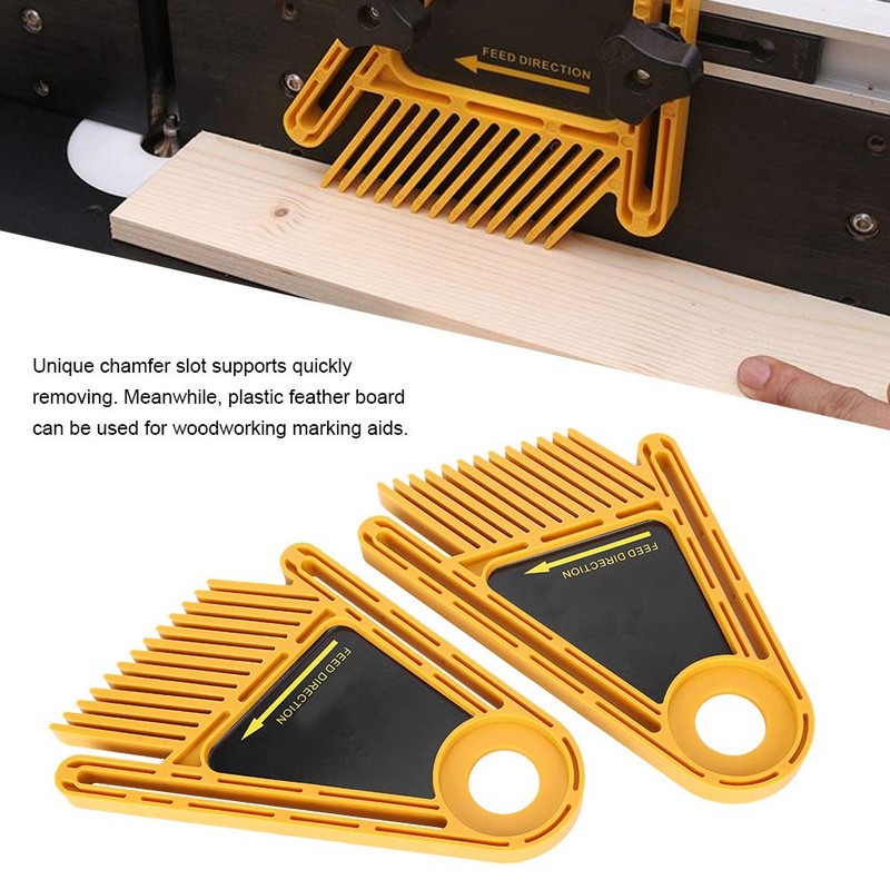 Feather Board Tables Saws Miter Gauge Slot Woodworking Tool Power
