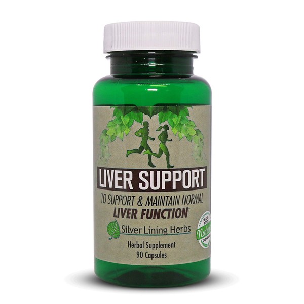 Silver Lining Herbs Liver Support - Herbal Support to Help Maintain Liver Health - Natural Liver Care to Support Immune System and Allergies - 90 Capsules