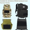 1 Pcs 12x8 inch Large Tactical Patch Molle Backpack Mounting