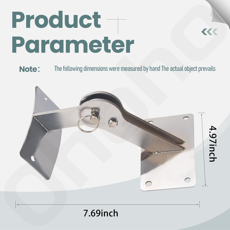 Ohoho Stainless Steel Lid Hinge for Weber Smokey Mountain Grills