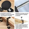 G Clamp Kit, 4 Pieces G Clamp Made of Metal,