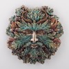 Veronese Design Greenman Wall Plaques (Polystone, Winter Small)