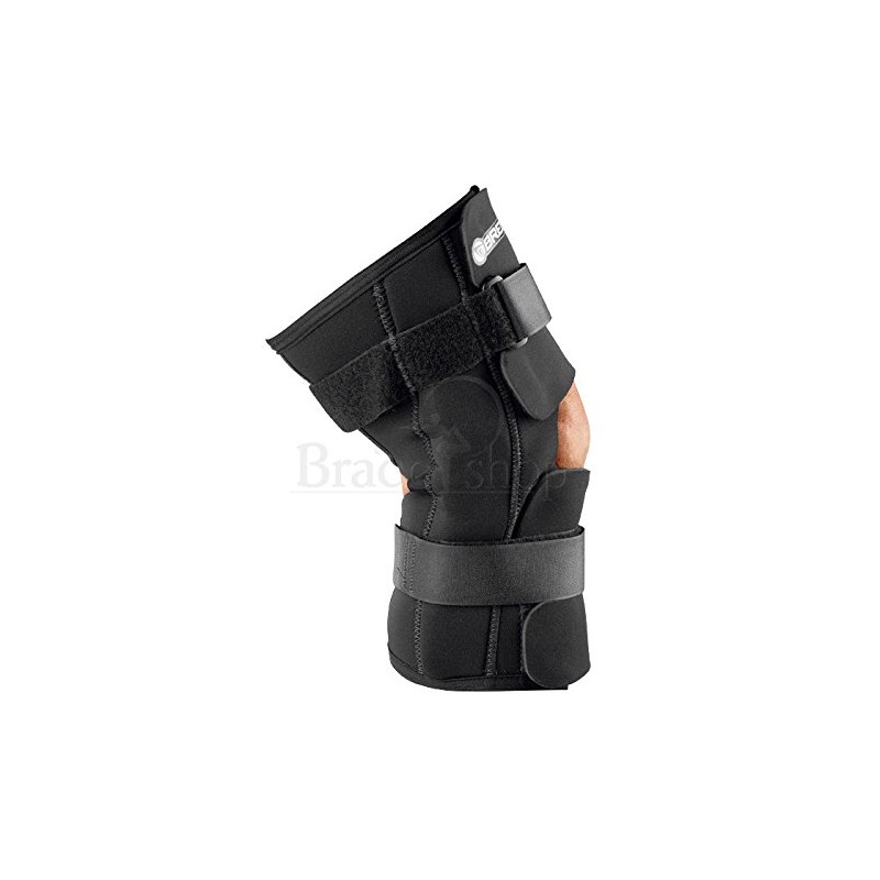 Breg Economy Hinged Knee Brace (XXLarge Wraparound Neoprene Open Back)