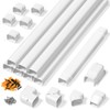 Kalkehay 3" 25Ft Line Set Cover Kit for Mini Split