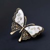 Danshinbow Clothing Crystal Hollow Out Butterfly Brooch Rhinestone Party Dress