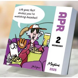 TF Publishing Maxine 2025 Page-A-Day Daily Desk/Boxed Calendar, Brand New!